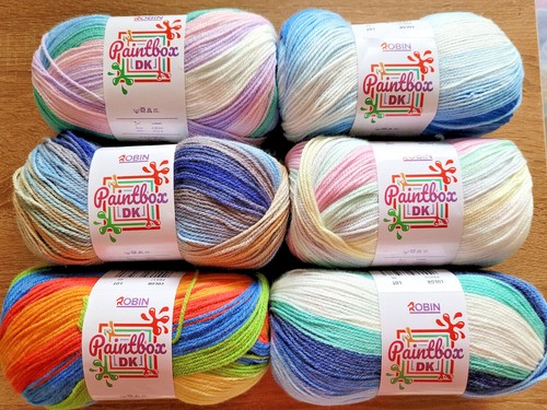 Robin paintbox knitting - paintbox, dk