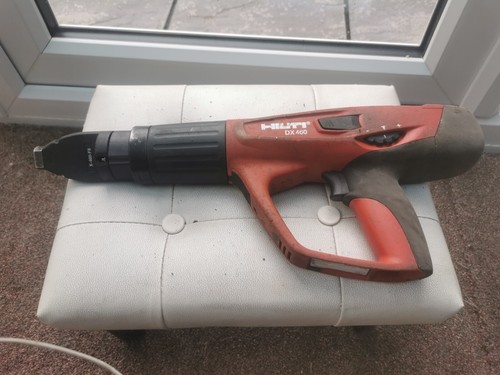 Hilti dx460 nail gun used - gun,