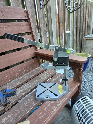 Battery drill press stand - battery,
