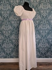 Small Regency Ivory Round Gown