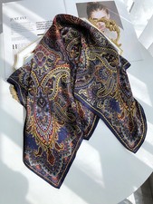 Men's 100 Silk Scarf Paisley