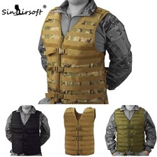 Tactical Molle Modular Vest Military SWAT Combat Army Vest Plate Carrier Jacket