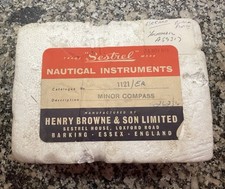 Vintage Sestrel Minor Ships Compass in Original Packaging