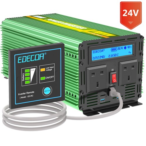 Edecoa power inverter 2000w - edecoa,