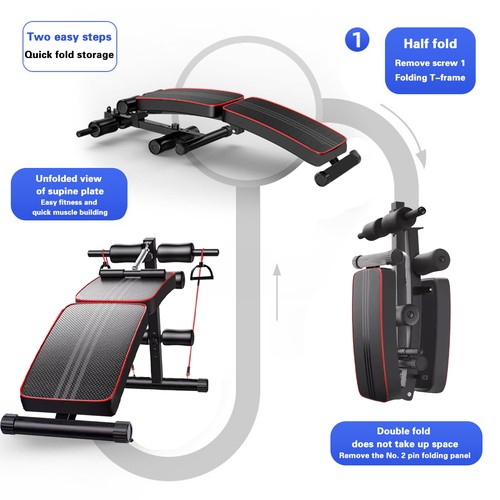 Sit bench adjustable core - up,