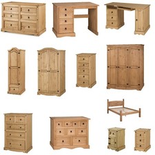 Corona solid pine bedroom - solid,