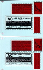 MB GPW Willys Ford WWII Jeep G503 DOUBLE Decal Set Ford GPW