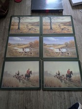 Vintage Hunting Scene Place