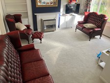 Vintage 3-Piece Chesterfield