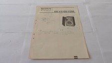 SONY SS-V2/V2M Speakers Original Technical Guide