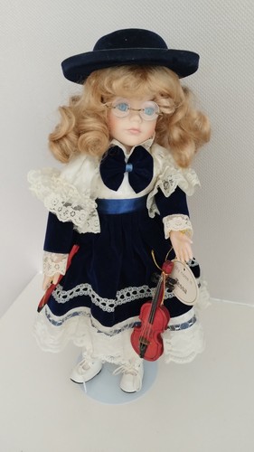 Leonardo porcelain doll - porcelain, on
