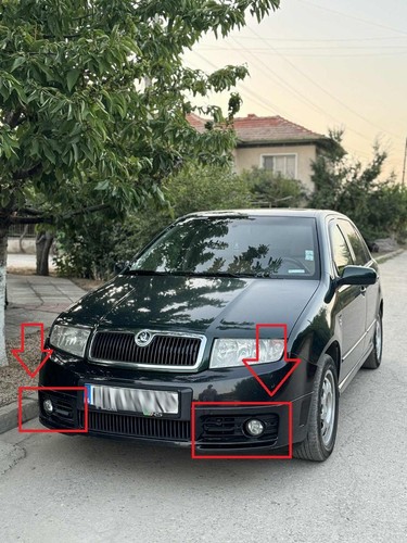 Skoda fabia vrs mk1 bumper - mk1,