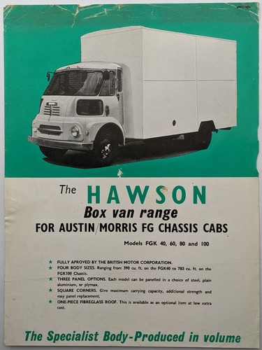 Original hawson box van - original,
