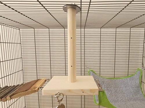 Hanging pole platform - pole,