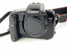 Canon EOS 5 AF SLR Vintage 35mm Film Camera Wide Strap Body only Tested Working