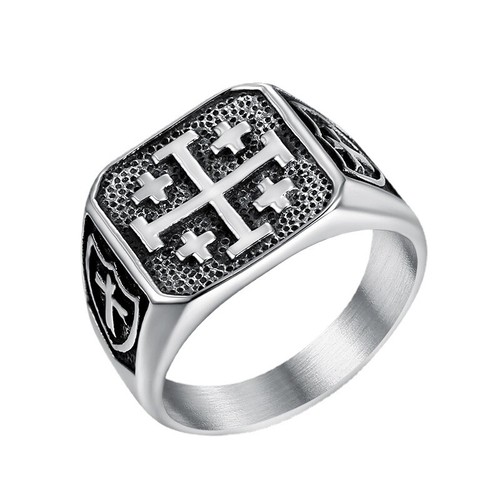 Mens stainless steel maltese - stainless,
