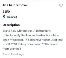 Tria Hair Removal System