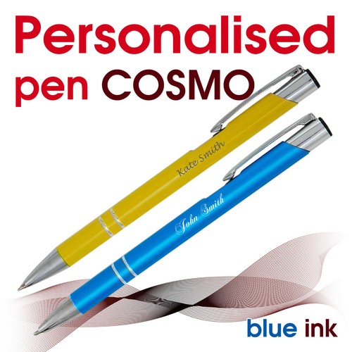 Personalised metal pen cosmo - metal,