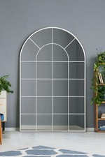 Mirroroutlet White Arched