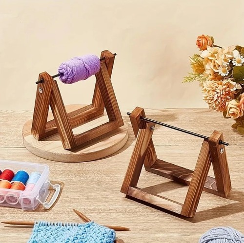 Yarn roll holder stand - yarn,