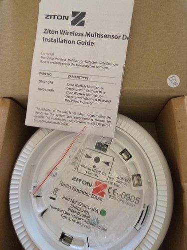 Ziton zr401 3pa - ziton, 868mhz
