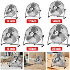 20" Floor Fan 4 Speed High