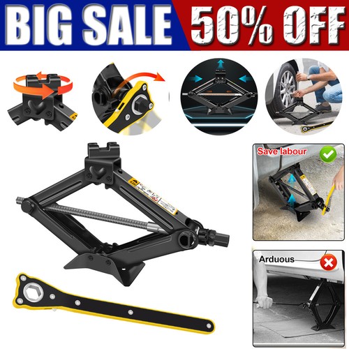 Ton wind scissor jack - wind, up