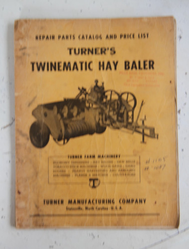 1953 turner twinematic - turner's, hay
