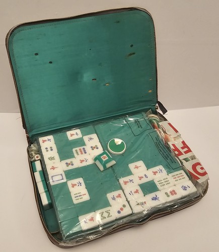 Mah jong rare green - mah,