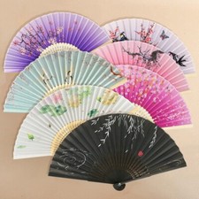 38cm Hand Fan With Tasse Held