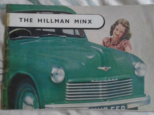 Hillman minx brochure - brochure, undated