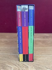 Harry Potter Box Set 1-3 Paperback Books Bloomsbury J K Rowling