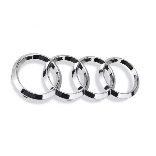 Audi silver black ring abs - silver,