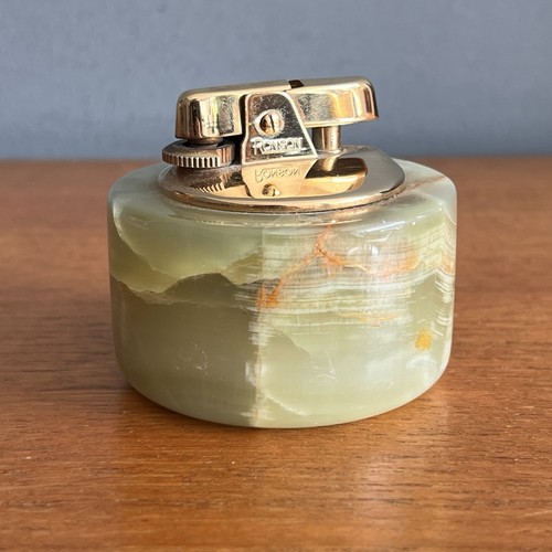 Vintage ronson onyx - ronson, stone