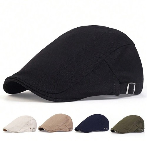 Retro men cotton ivy - flat, cap