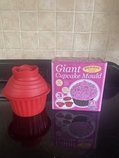 Giant Cupcake Silicone Mould Baking Birthday Christmas Cake Decorating Non Stick