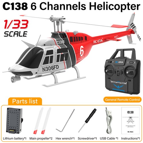 Era c138 helicopter - c138, rc