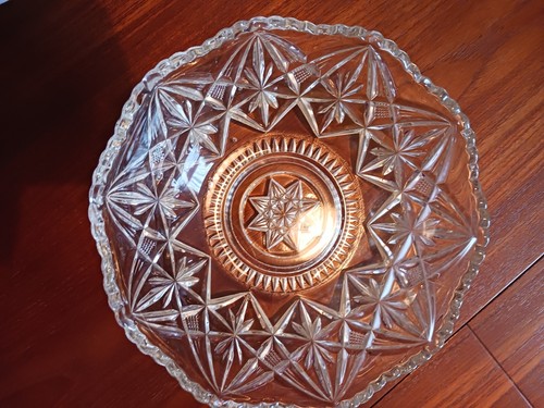 Large antique glass - fruit, or