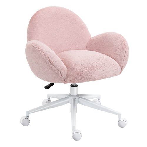 Homcom fluffy leisure chair - homcom,