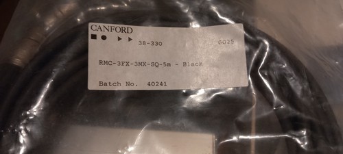 Canford xlr pin cable - 3m, 3