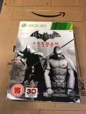Batman Arkham City Xbox 360 with 3D Card sleeve Complete with Manual Tested VGC