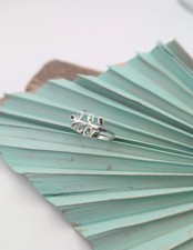 Sterling Silver Leaf Ring with
