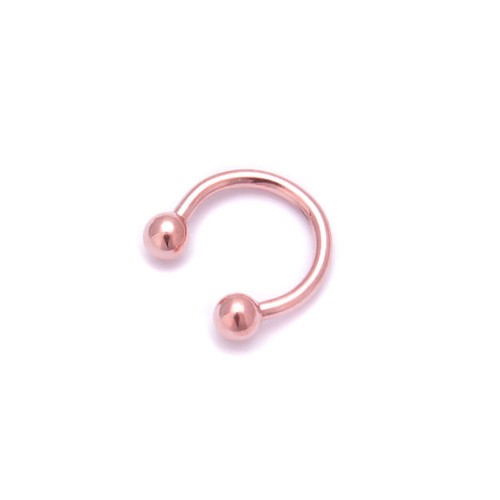 Surgical steel horseshoe - steel,