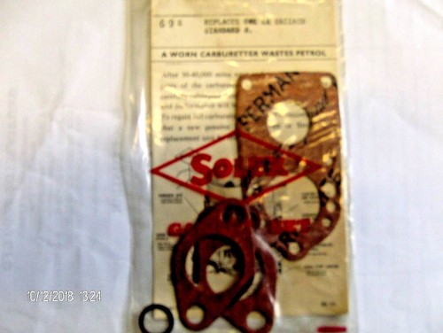Standard carburettor gaskets - 8,