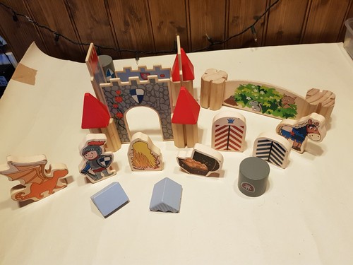 Wooden castle construction - wooden,
