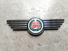 CLASSIC MINI COOPER S GENUINE NOS ROVER BONNET BOOT BADGE RARE SPI RSP MPI 1275