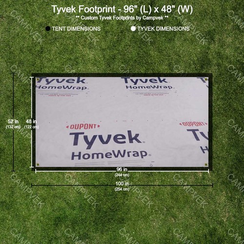 Tyvek footprint - 8', 4'