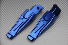 Blue Pair of Rear Foot Rests &