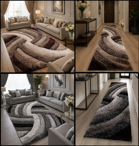 Shaggy area rugs shimmer - area,