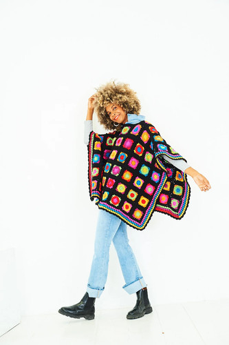 10168 crochet double - crochet, knit